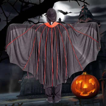 

Besegad Fashion Cool Vampire Witch Wizard Cloak Cape for Adults Halloween Masquerade Cosplay Stage Performance Party Costumes