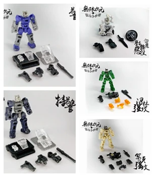 

X2TOYS Unlimited Dimensions 1:43 Finished Edition War Prepared Soldiers RS003 Special. Police PVC Hand Figure Toy