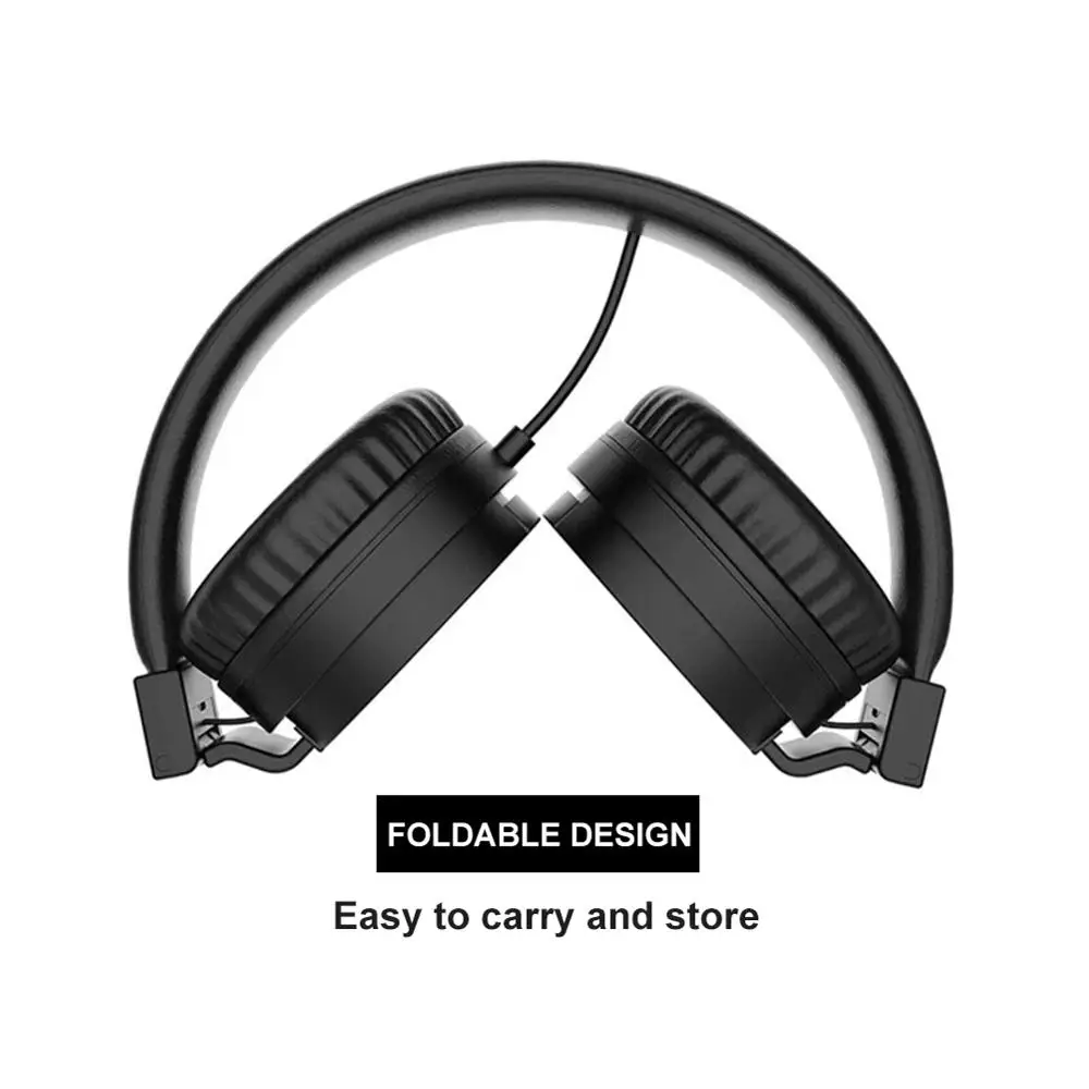 Head Mounted Earphones Noise Reducion Gaming Headset with In line Mic Noise Cancelling 3 5mm Headset for PC PS4 XBOX