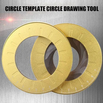 

Flexible Circle Drawing Tool Rotary Adjustable Small Durable for Designer Woodworking PAK55