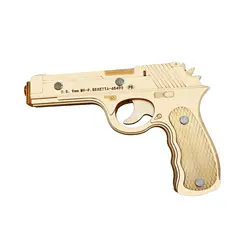 Beretta M9 Hairband упакованный пистолет 3D деревянная модель DIY 3D головоломка модель головоломка лазерная обработка