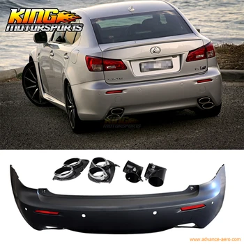 

Fit For 06-13 Lexus IS250 IS350 Rear Bumper Conversion IS-F ISF Dual Tip NO PDC Hole USA Domestic Free Shipping