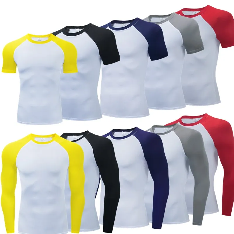 Men Women Compression Sporting Skinny T-shirt Male Gyms Running Jogging Tops Fitness Sports t-shirts compression t shirt sport t shirt running t shirts running t shirt fitness clothes