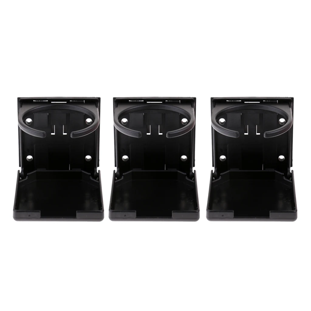 3-Pack складной держатель для бутылки воды держатель для напитков для настольного стола, с крепежными винтами