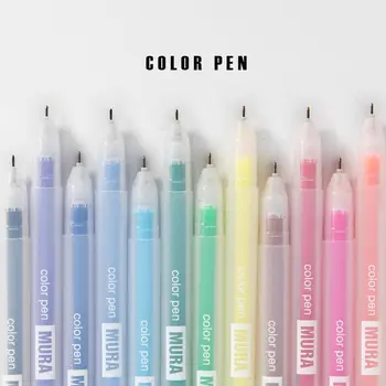 

2020 Sharkbang 1PC 0.5mm Kawaii Candy Color Pen Graffiti Drawing Painting Pen Marker Pen School Office Stationery Supplies