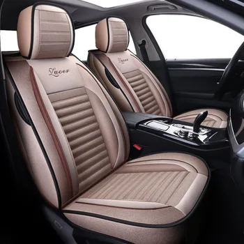 

Flax Universal car seat covers for audi a3 8l 8p sedan sportback a4 b5 b6 b7 b8 a5 b8 a6 c5 c6 c7 of 2018 2017 2016 2015