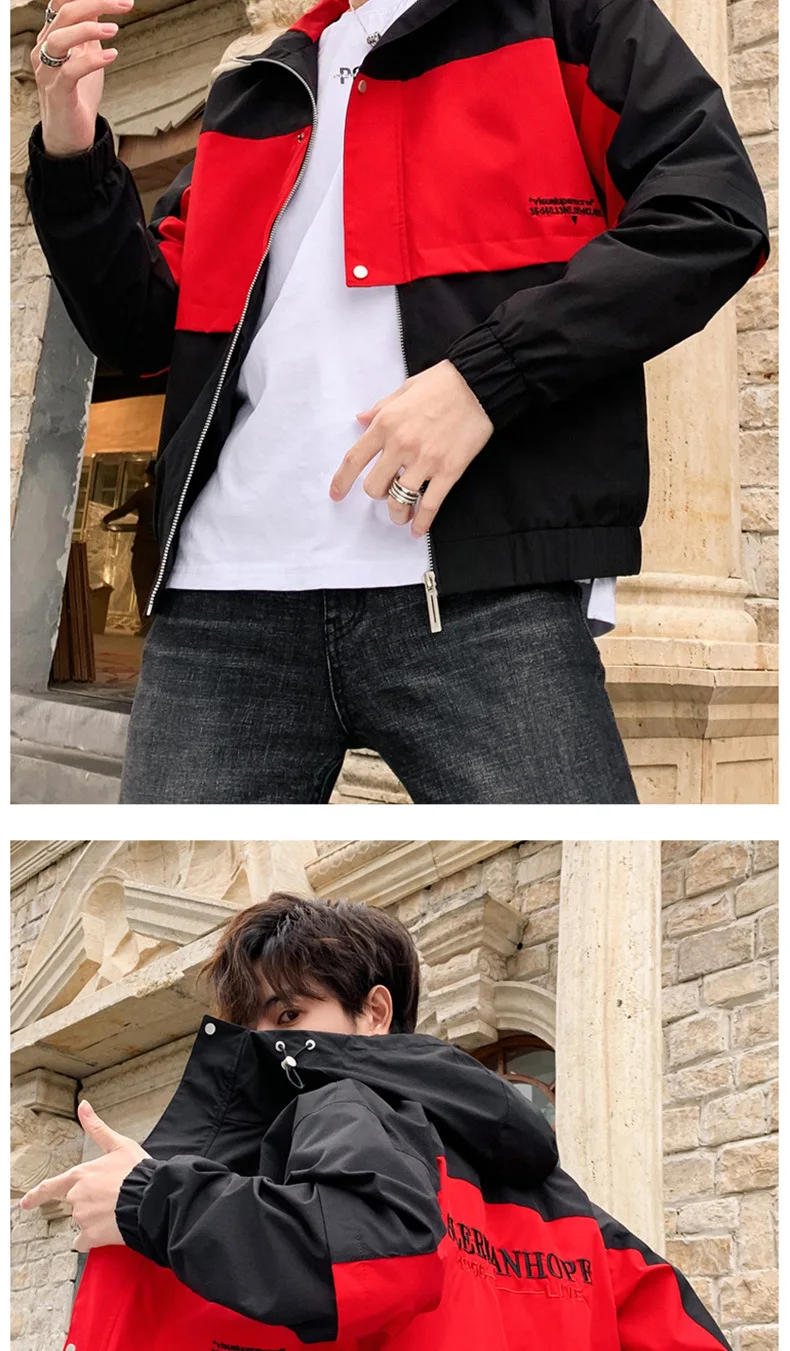 Coat Men's Autumn And Winter New Style Men Popular Brand Men'S Wear Men Jacket Students Workwear MEN'S Outerwear Clothes