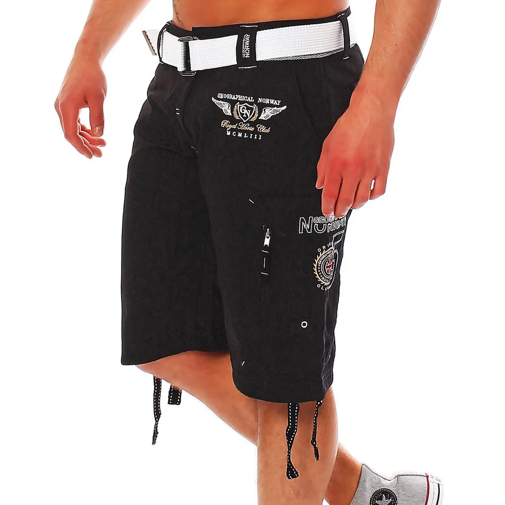 

ZOGAA Brand Slim Men Short Casual Summer Short Shorts Cotton Printed Mid Length Large Poacket Zipper Men Shorts Sweatpants S-3XL