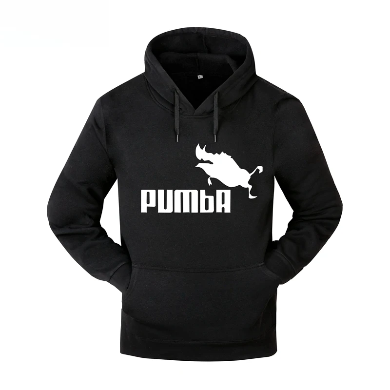 

New Pumba Hoodie Batman Hooded Men Casual Cotton Fall / Winter Warm Sweatshirts Men's Casual Tracksuit Costume M-XXXL