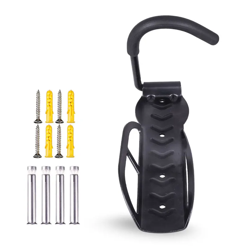 

Deemount Quality Bicycle Wall Mount Rack for Mountain Road Bike Storage Fixed Hanging Hook Bike Support Stand Bracket Holder