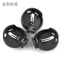 Держатель аккумулятора таблеточного типа батарейный блок CR2032 Кнопка батарейный отсек электронные аккумуляторные часы кнопка батареи