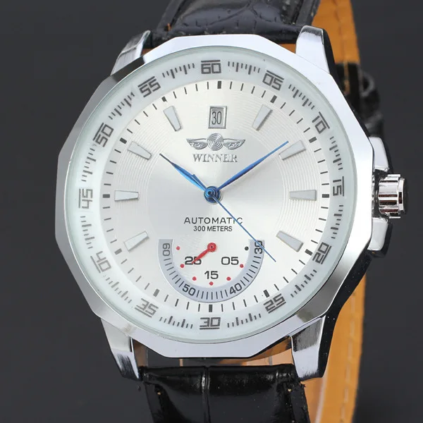 

Ha No Star Watch Special Offer Fashionable Watch Winner Analog Watch MEN'S Leather Belt-Style Ad174z