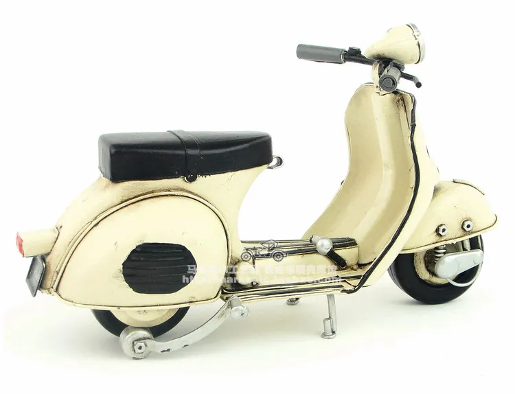 Ручной работы изделия из металла Винтаж Ретро Modelcar oldcar Vespa Модель Классические автомобили украшения