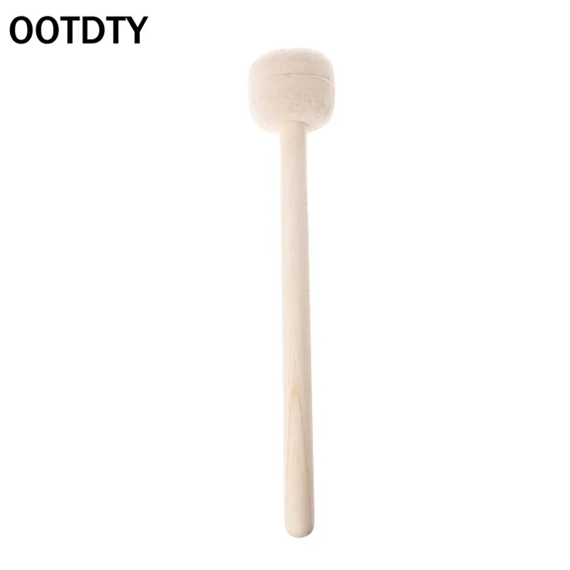 OOTDTY 1 шт. Timpani Mallets Precussion барабанные палочки мягкая фетровая головка деревянная ручка