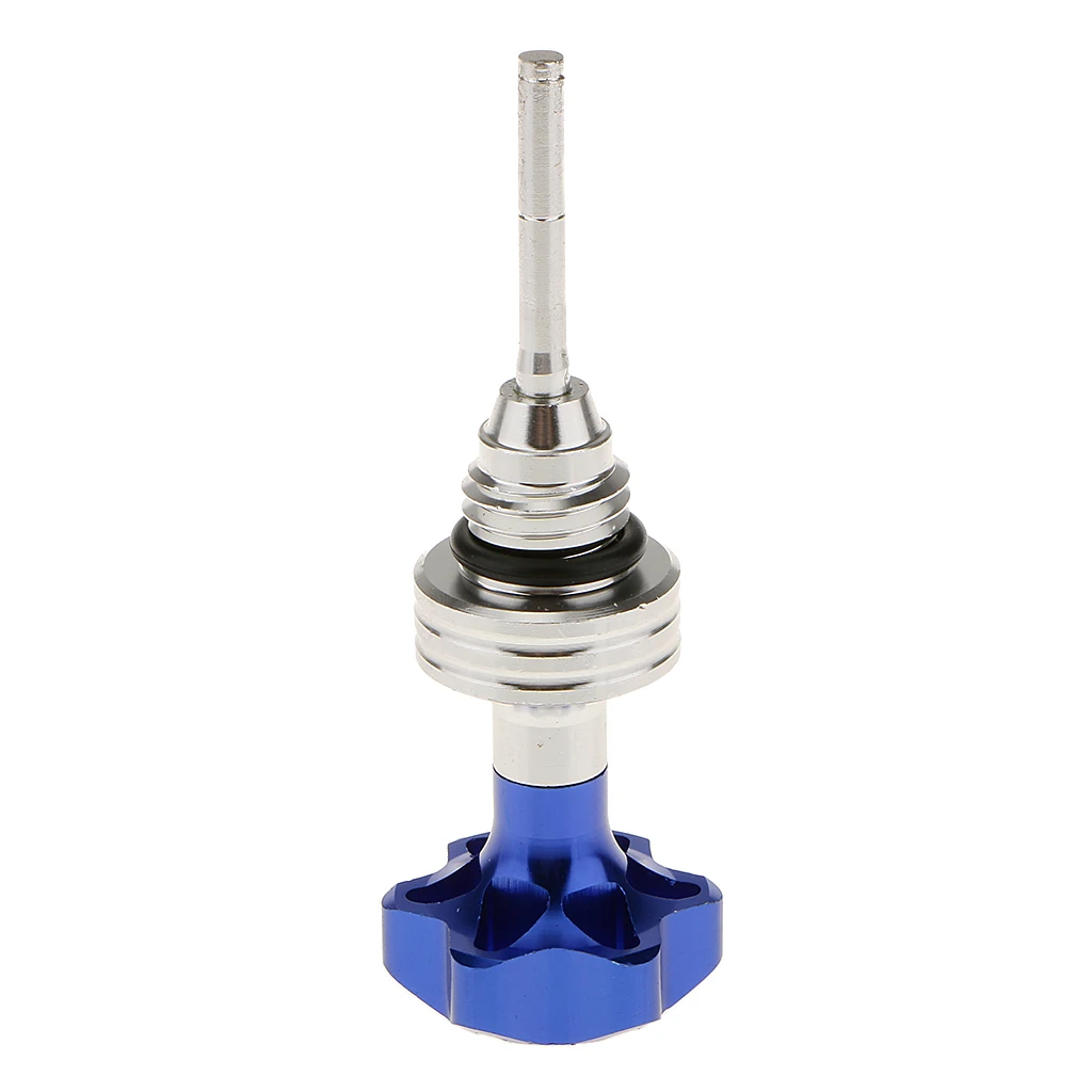 Universal Blue Engine Oil Dip Stick Gauge Quad ATV Dirt Bike Go Kart Scooter