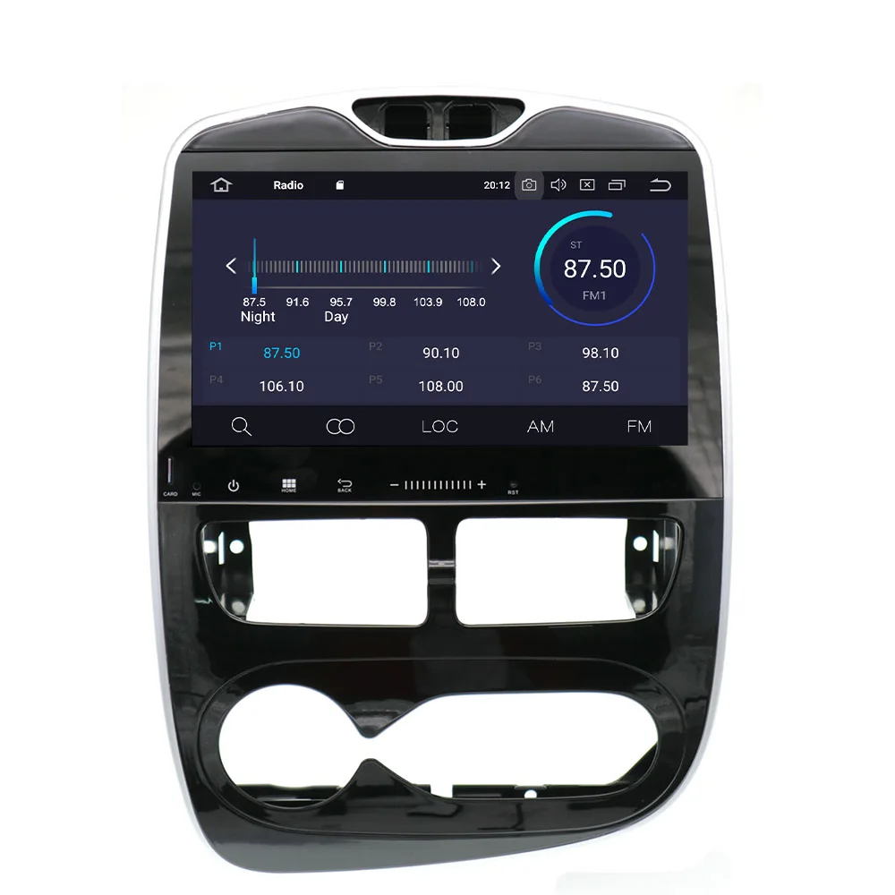 Android 10 с ips DSP экраном для Renault Clio 2013- автомобильный радиоприемник с навигацией GPS мультимедиа головное устройство плеер без DVD