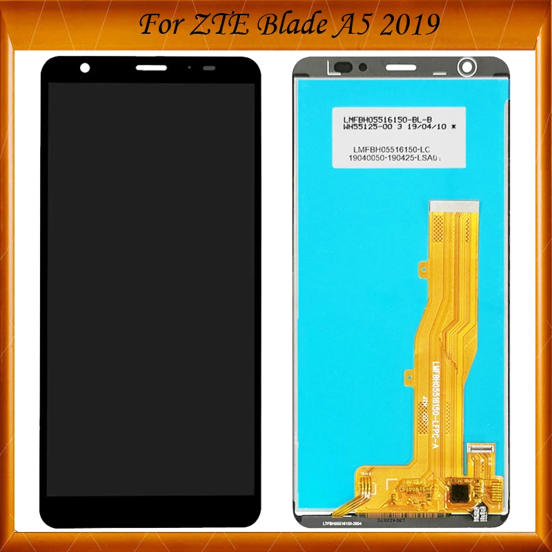 

5.45inch For ZTE Blade A5 2019 LCD Display+Touch Screen Digitizer Assembly 100% Working Well For ZTE A5 2019 Spare Parts