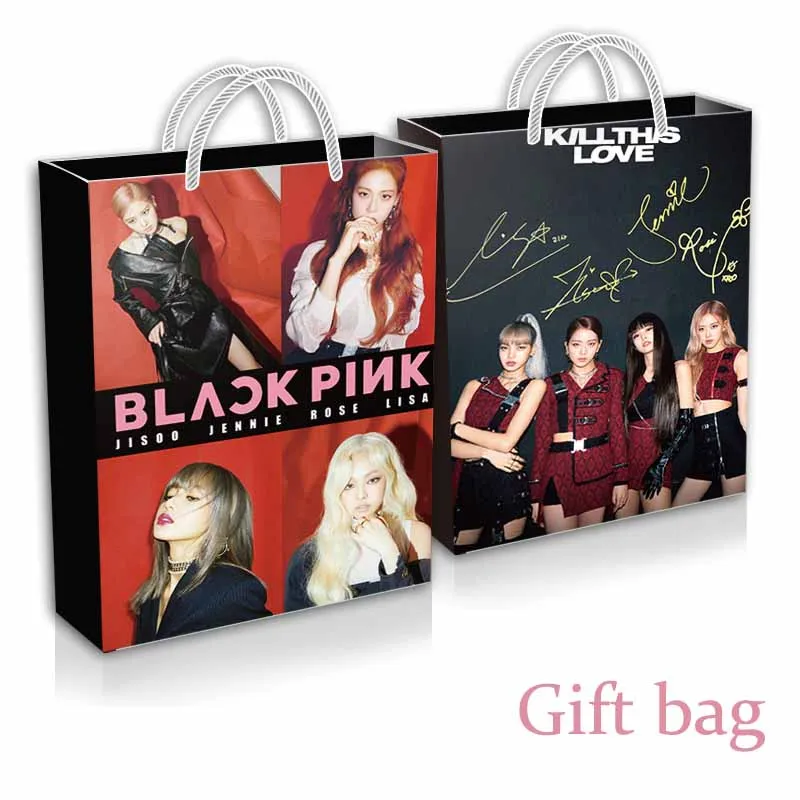 Мода Kpop Blackpink Изысканная Подарочная коробка постер Фотокарта подарок Bog и Cd Blackpink вентиляторы подарок на день рождения для девочек Прямая поставка