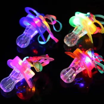 

LED Flashing Light up Nipple-type Props Lanyard Party Concert Cheering Favor KTV Party LED Flash Props