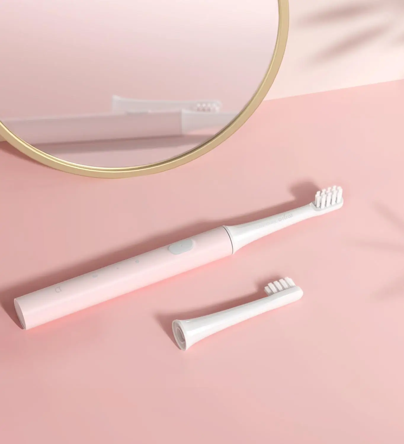 MI Mijia Sonic Electric Toothbrush T100 Rechargeable Smart Ultrasonic Tooth Brush 2 Modes IPX7 Waterproof Smart Sonic Toothbrush