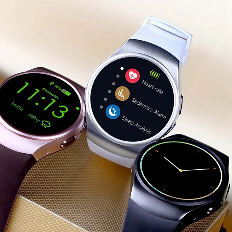 Kw18 Bluetooth Смарт часы полный экран Smartwatch телефон сердечного ритма