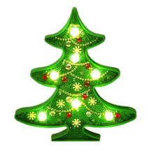 Алмазная живопись лампа с светодиодный светильник s Полный сверлильный рисунок стразами комплект прикроватный ночной Светильник искусство ремесла для украшения дома или ПИС