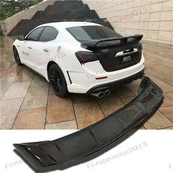 

For Maserati Ghibli 2013 2014 2015-2017 WALD Top Carbon Fiber Tail Rear Wing Spoiler Car modification Car accessories
