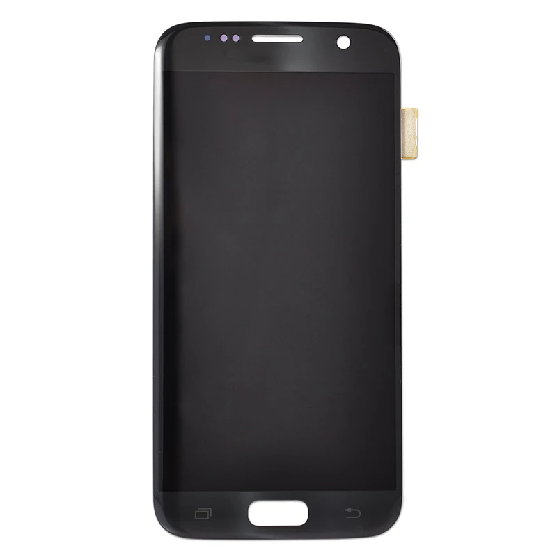 Супер AMOLED ЖК-дисплей Замена с рамкой для 5,1 ''SAMSUNG Galaxy S7 дисплей G930 G930F сенсорный экран дигитайзер Сервисный пакет