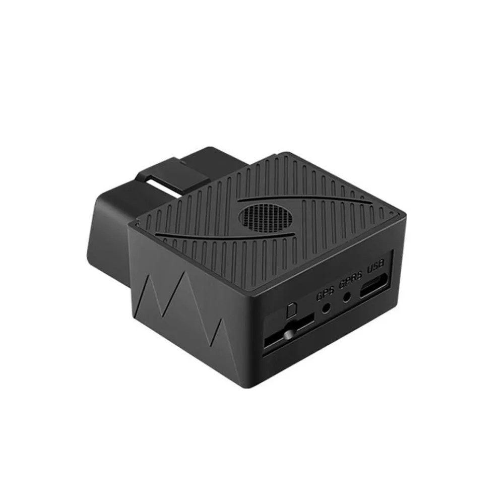 Мини Plug Play OBD2 OBD 16 PIN Автомобильный GPS трекер локатор с веб системой управления