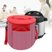 Аксессуары портативная Защитная скороварка Крышка для переноски пылезащитный Карманный Кемпинг кухня дорожная сумка нейлон для 6 Quart