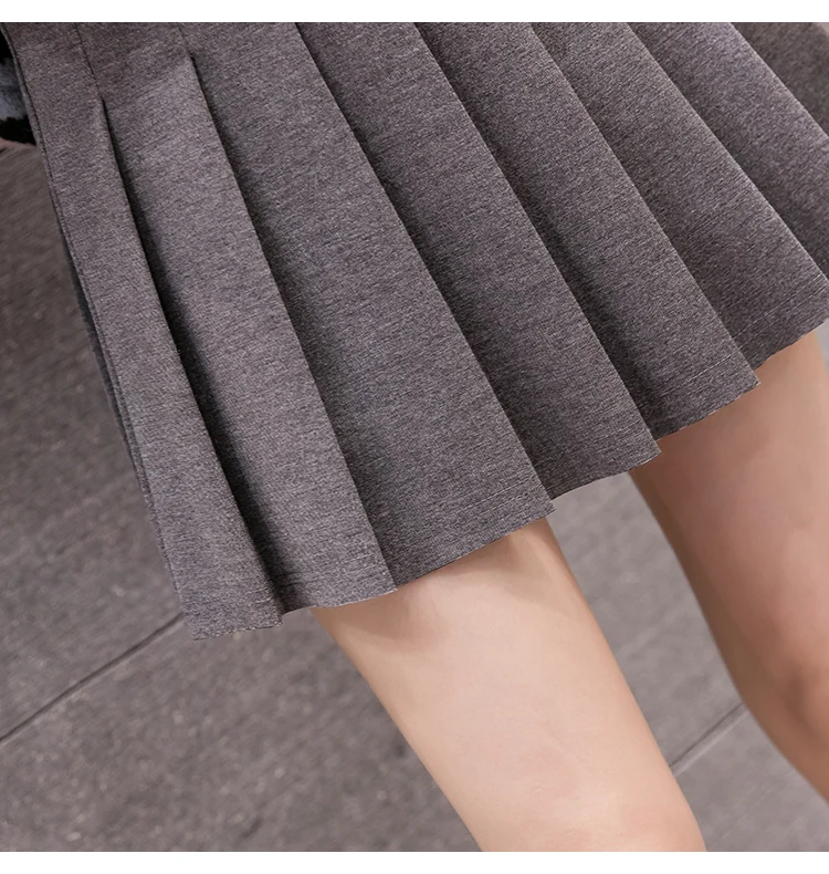 Faldas mujer moda юбки женские s мини юбки женские модные зимние повседневные плиссированные юбки с высокой талией 7745 50