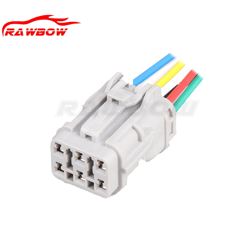 

6 Pin Tail Light Plug Lamp-Socket Male Female Connector 7222-7464-40 7123-7464-40 With Wire