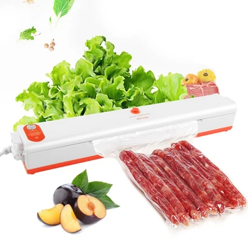 

Food Sealing Vaccum Packer 220v Food Vacuum Sealer Packaging Machine can be use System Meal Fresh Packing for Home food saver
