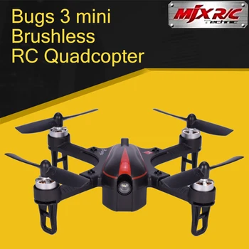 

MJX Bugs 3 mini B3 175mm Mini RC Drone with 2750KV Motor RTF Brushless FPV Racing Quadcopter 4CH Transmitter 6-axis Gyro