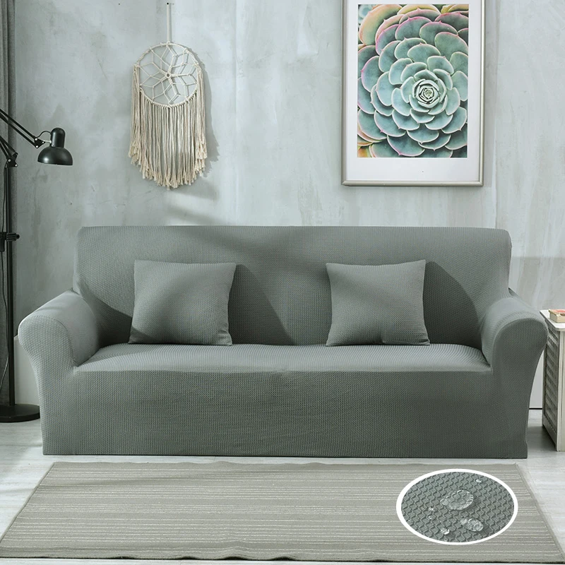 Slipcover водонепроницаемый чехол для дивана утолщенная клетчатая Крышка для дивана универсальная эластичная диванная подушка для кресло гостиная скамейка для отдыха
