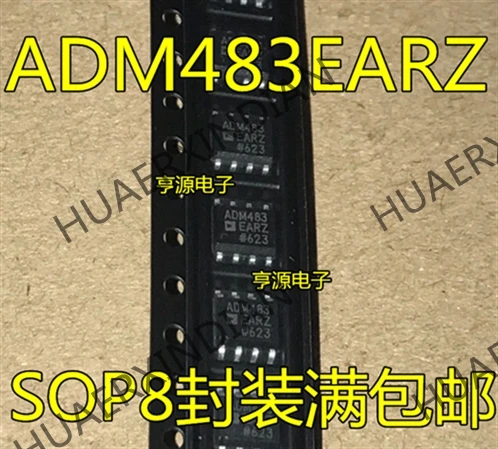 10 шт./лот ADM483 ADM483EARZ RS485IC SOP8 в