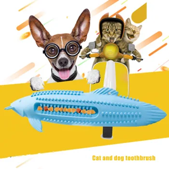

Cats Interact Toothbrush Chew Toys Kitten Kitty Cats  Toys Teeth Cleaning Care Catnip Toy J2Y