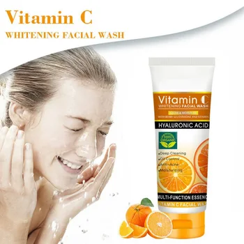 

100g Vitamin C Moisturizing Cleanser Facial Deep Repair Oil Control Cleanser Cleansing Washing