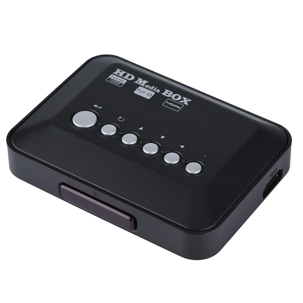 SOONHUA Set Top Box 1080P HD HDMI Audio Video Media Player Boxes With IR Remote Control And Power Adapter | Электроника