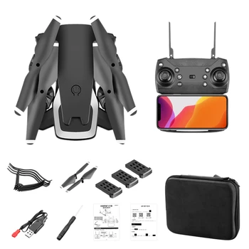 

Mini Drone with Dual Camera High Hold Mode RC Quadcopter Foldable Helicopter