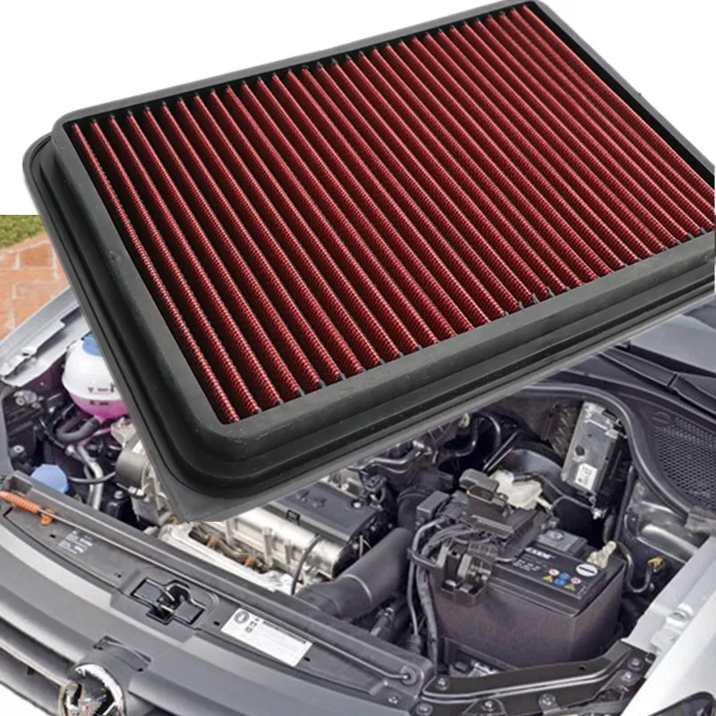 Воздушный фильтр для VW Polo Golf Jetta Skoda многоразовый моющийся Воздушные фильтры 