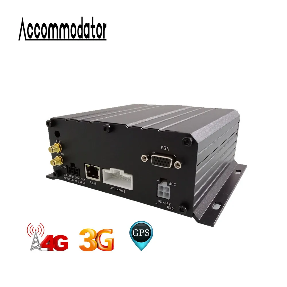 4channels AHD 1080P HDD SD Card Taxi Trailer Truck Vehicle Car School Bus GPS 3G 4G Mobile DVR | Безопасность и защита