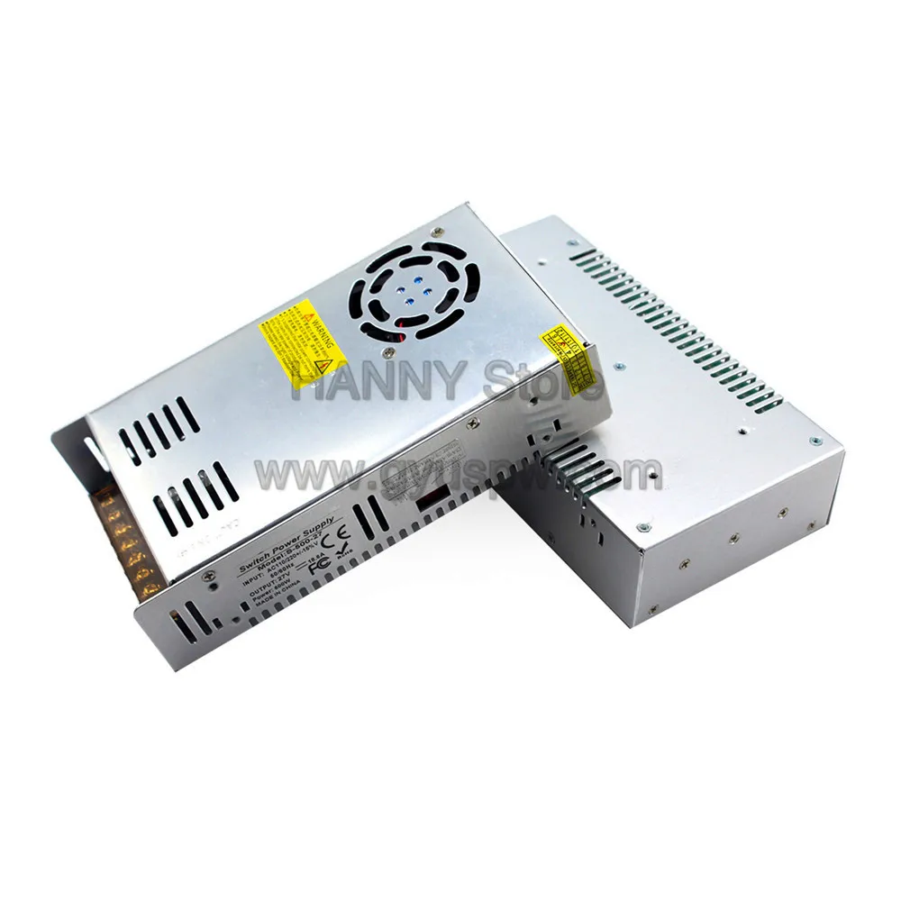 DC27V переключение Мощность питания постоянного тока 27V 500W Источники питания импульсный источник питания для светодиодный освещения ЧПУ-станок для рекламной продукции шаговый двигатель