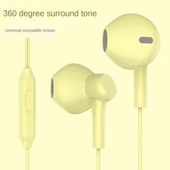 

Candy Color Remote Control Original Earphone Stereo Earbuds for Samsung iphone for Xiaomi Huawei VIVO Wired Sports Music Headset