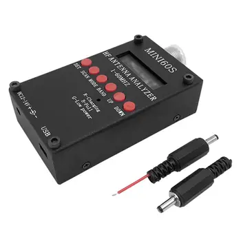 

Mini60S 1-60MHZ HF SWR Antenna Analyzer Meter with Bluetooth Function X6HA