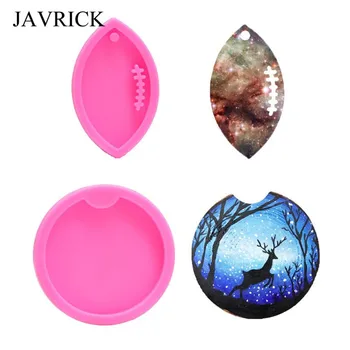 

2Pcs Silicone Mould Jewelry Making Tool Epoxy Resin Rugby Football Pendant Mold Sports Lovers Jewelry Tools