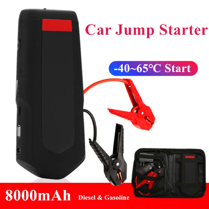 Стартер для автомобиля пусковое устройство аккумулятор 800A Jumpstarter авто аварийный