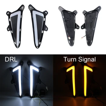 

LED DRL Daylight Fog Light Turn Signal Lamp For Toyota CHR 2016-2019 Years