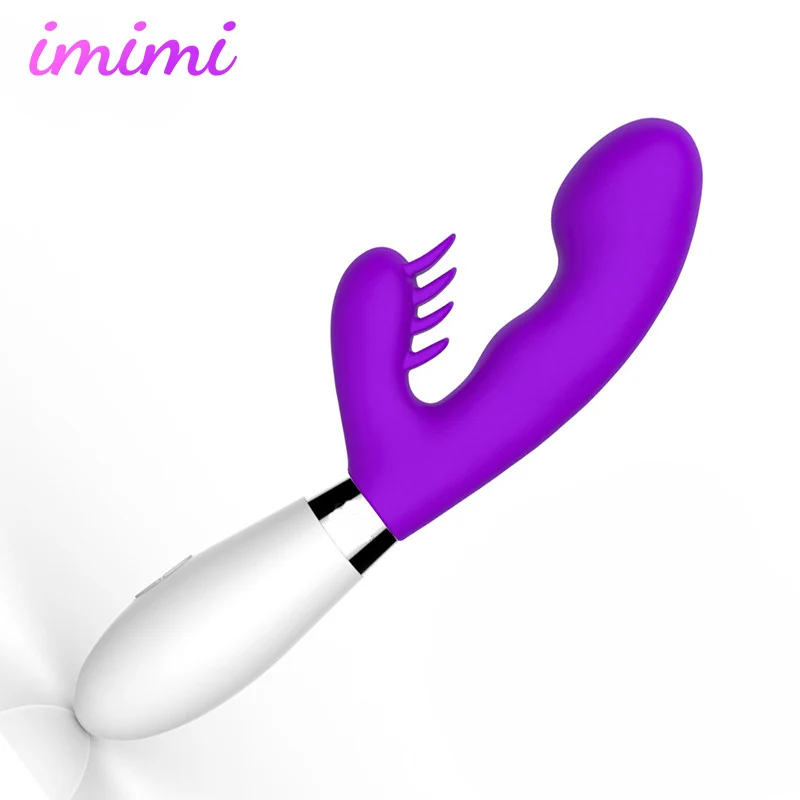 Multi Speed G Spot Dildo Rabbit Vibrator for Women Dual Vibration Female Masturbator Vagina Clits Massager Sex Toys for Lesbian