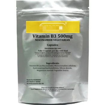 

Niacinamide 500mg (Vitamin B3) 60 pcs